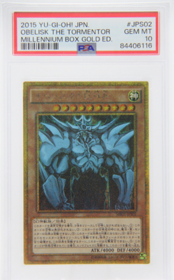 2015 Yu-Gi-Oh! Millennium Box God Cards PSA 10 MB01-JPS01 MB01-JPS02 MB01-JPS03 - Image 5
