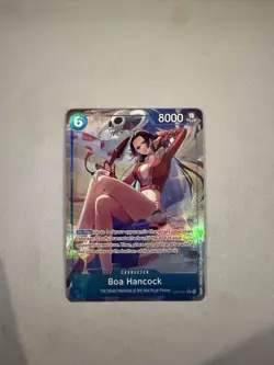 One Piece Card Boa Hancock OP07-051Seven Warlords of the Sea Alt Art Promo ENG - Image 1