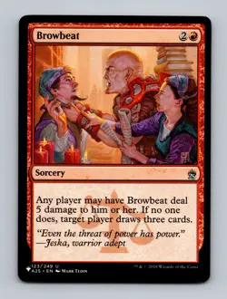 Browbeat The List Reprints Non-Foil MTG NM - Image 1