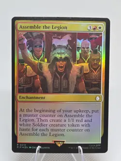 Assemble the Legion FOIL X1 PIP MTG Universes Beyond Fallout - Image 1