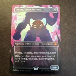 Krang, Utrom Warlord (Borderless) Teenage Mutant Ninja Turtles Foil - Image 1