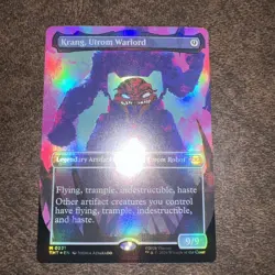 Krang, Utrom Warlord (Borderless) Teenage Mutant Ninja Turtles Foil - Image 2