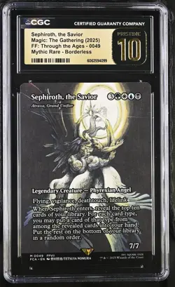 ATRAXA, GRAND UNIFIER Final Fantasy Sephiroth, the Savior CGC Pristine 10 MTG - Image 1