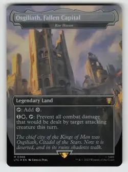 Osgiliath, Fallen Capital - Kor Haven *Foil* LTC 368 NM - Image 1