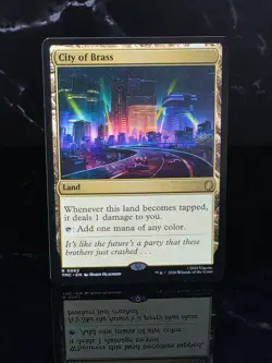 MTG City of Brass Non-Foil x1 #0062 - TMNT - Image 1