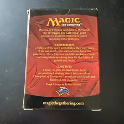 Magic The Gathering CHAMPIONS OF KAMIGAWA KAMI REBORN New Theme Deck MTG - Image 3