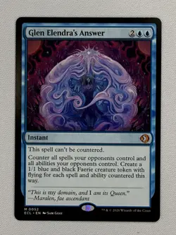 MTG Glen Elendra's Answer - Lorwyn Eclipsed Mythic Rare - Image 1