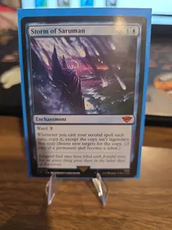 Mtg. Storm of Saruman. Lord of the Rings. Pack Fresh - Image 1
