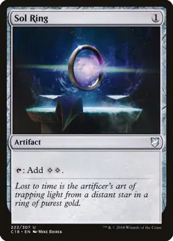 Sol Ring - Commander 2018 - Magic The Gathering - MTG - Image 1