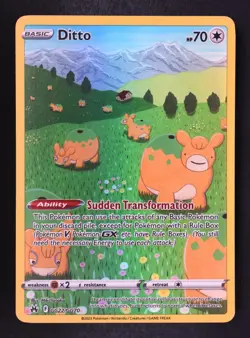 Ditto GG22/GG70 - Pokemon Crown Zenith Galarian Gallery Card - Image 1