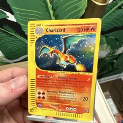 Pokemon Charizard Expedition Base Set Holo Rare 120 HP Stage 2 006/165 Holo - Image 2