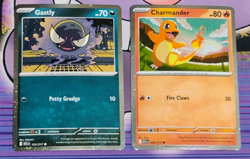 Pokemon Ascended Heroes Sticker Collection Promos Only 020 Charmander 123 Gastly - Image 1