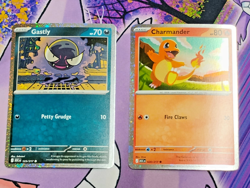 Pokemon Ascended Heroes Sticker Collection Promos Only 020 Charmander 123 Gastly - Image 2