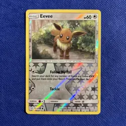 Eevee 167/236 Reverse Holo Sun & Moon SM Cosmic Eclipse Set Pokemon Card - NM c - Image 1