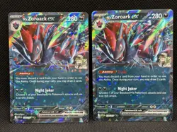 Pokemon TCG N’S ZOROARK EX 137/217 Ascended Heroes Double Rare Lot x2 - Image 1