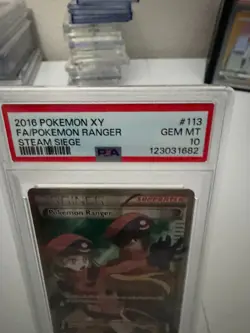 POKEMON 2016 XY FA/POKEMON RANGER STEAM SIEGE #113 PSA 10 - Image 3