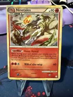 Ninetales 7/123 Holo Rare Heartgold & Soulsilver 2010 - Pokemon Card TCG LP/NM - Image 1