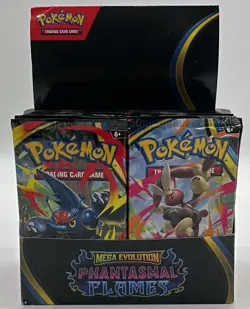 Lot of (36) Pokemon TCG Phantasmal Flames Booster Packs SEALED w/Booster Box - Image 1