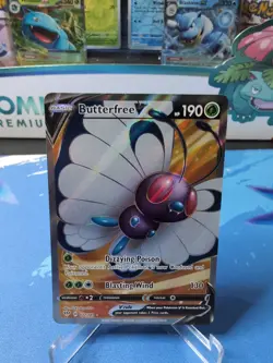 Butterfree V - 177/189 - Pokemon Darkness Ablaze Sword & Shield Full Art Card NM - Image 1