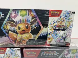 Sam’s Club Pokemon Prismatic Evolutions Surprise Box & Booster Bundle (LOT OF 5) - Image 3