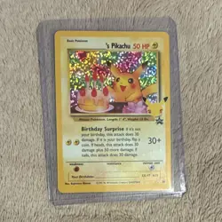 Pokemon ______'s Pikachu Classic Collection Holo Promo 24/53 Celebrations - Image 1