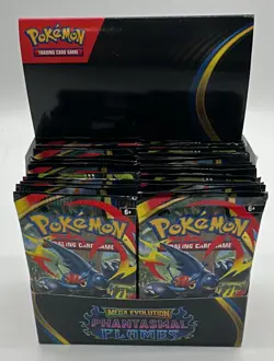 Lot of (36) Pokemon TCG Phantasmal Flames Booster Packs SEALED w/Booster Display - Image 1