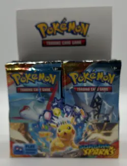 Lot of (36) Pokemon TCG Surging Sparks Booster Packs SEALED w/Booster Box - Image 1