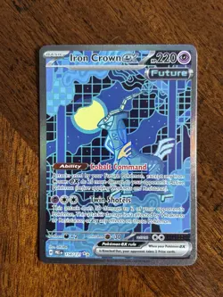 Pokemon TCG Iron Crown Ex 158/131 SIR Prismatic Evolutions NM - Image 1