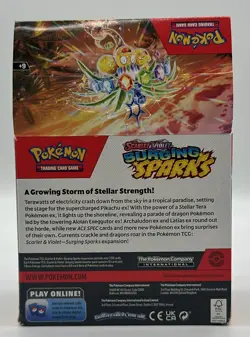 Lot of (36) Pokemon TCG Surging Sparks Booster Packs SEALED w/Booster Box - Image 2