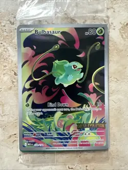 Pokemon Sealed Bulbasaur Pokemon TCG Mega Evolution Stamped Promo SEALED - Image 1
