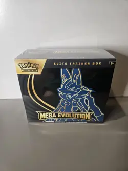 Pokemon TCG Mega Evolution Lucario Elite Trainer Box ETB New/ Factory Sealed🔥 - Image 1