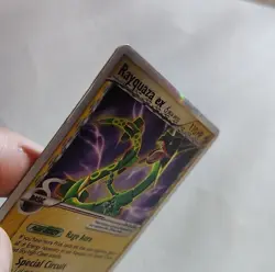 Pokemon Rayquaza ex EX Dragon Frontiers Delta Species Holo Rare 97/101 110 HP - Image 3
