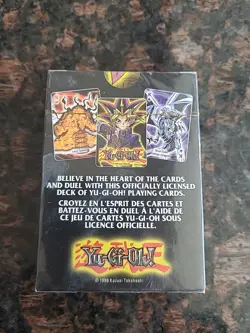 Vtg Yu-Gi-Oh! Poker Deck SEALED Officially Licensed Poker Deck Cards Rare! - Image 2