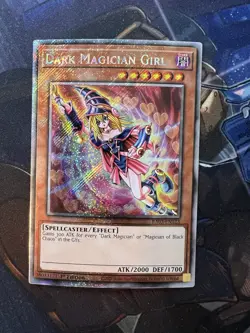 Dark Magician Girl (Platinum Secret Rare) (C) RA03-EN123 1st Edition LP - Image 1