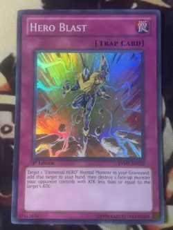Yugioh: Hero Blast - RYMP-EN032 - Super Rare - 1st Edition - NM - Image 1