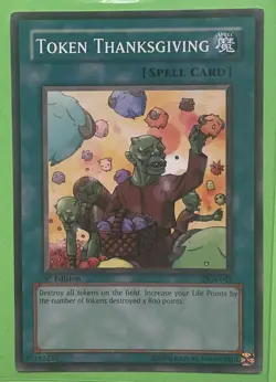 Yugioh! LP Token Thanksgiving - DCR-041 - Common - 1st Edition Lightly Played, E - Image 1