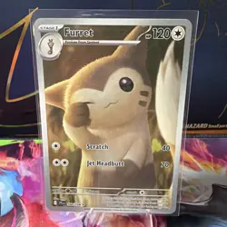 Pokemon TCG Furret Card 168/159 Journey Together Near Mint Condition - Image 1