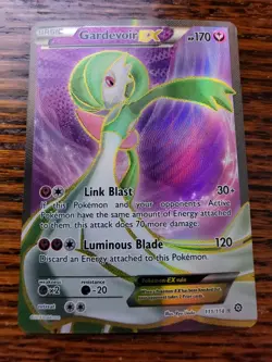 LP Gardevoir EX 111/114 Full Art Steam Siege Pokemon Card - Image 1