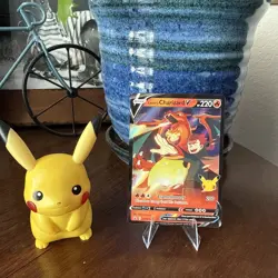 Lance's Charizard v SWSH133 Sword & Shield Promo Holo TCG Card NM - Image 1