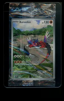 Koraidon 014 Black Star Promo 2023 IR Holo SEALED Pokemon Card TCG - Image 1
