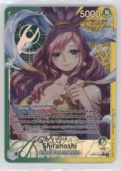 2025 One Piece Card Game: A Fist of Divine Speed OP11 L (Alt Art) Shirahoshi - Image 1