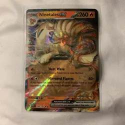 Pokemon TCG Ninetales EX SV Scarlet & Violet 151 Double Rare Holo Card 38/165 - Image 1