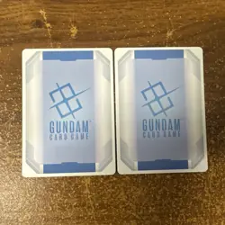 Gundam Card Game *Xi Gundam ST008-002 & Hathaway Noa ST08-010* Sealed Promo - Image 2