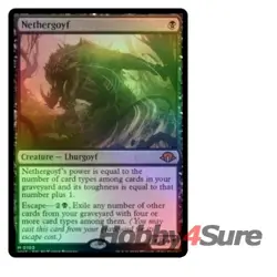 Foil Nethergoyf M/NM Magic: The Gathering MTG Modern Horizons 3 - Image 1