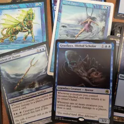 Grazilaxx Card Drawing ***FAERIES*** TRIBAL Custom Complete COMMANDER DECK MTG - Image 1