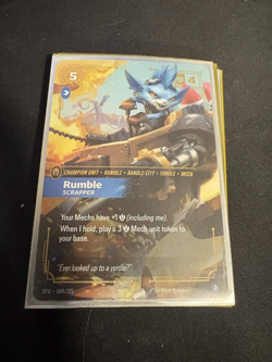 Rumble - Scrapper [SFD - 089/221] - NM [Foil] TCG Riftbound - Image 1