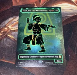 Toph, the First Metalbender (Borderless) (Neon Ink Foil) Avatar - Image 1