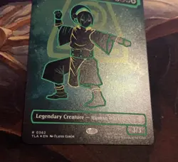 Toph, the First Metalbender (Borderless) (Neon Ink Foil) Avatar - Image 2