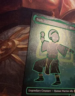 Toph, the First Metalbender (Borderless) (Neon Ink Foil) Avatar - Image 4