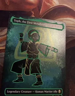 Toph, the First Metalbender (Borderless) (Neon Ink Foil) Avatar - Image 5